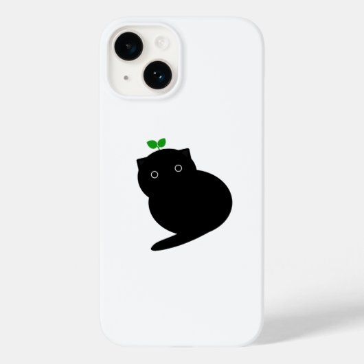 Q Cat Case-Mate iPhone Case (Achterkant)