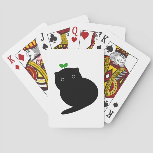 Q Cat Pokerkaarten (Achterkant)