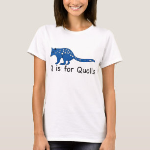 Q est pour le T-shirt de Quolls