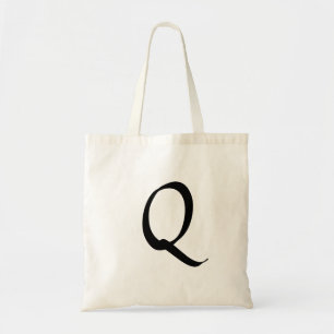 (Q) Handtekening Eenvoudige gift Tote Bag