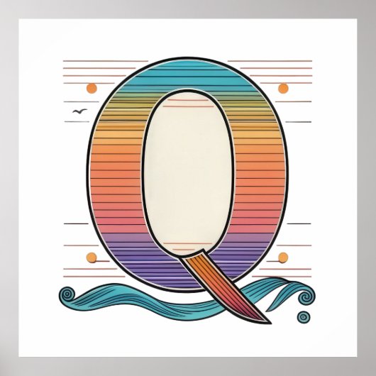 Q Horizon Poster (Voorkant)
