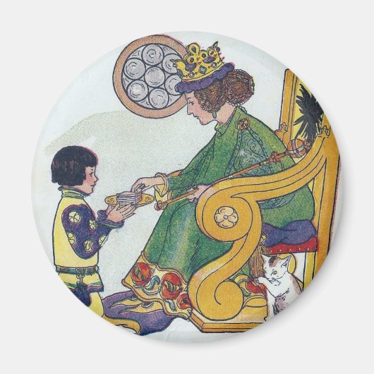 Q is voor Queen Magneet (Voorkant)