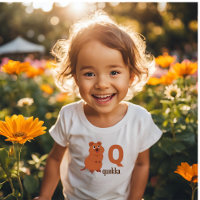 Q is voor Quokka: Adorable Alfabet Peuter T-shirt