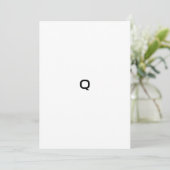 Q KAART (Staand voorkant)