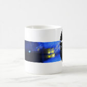 Q Monogramme Tasse de granulation typographique (Centre)