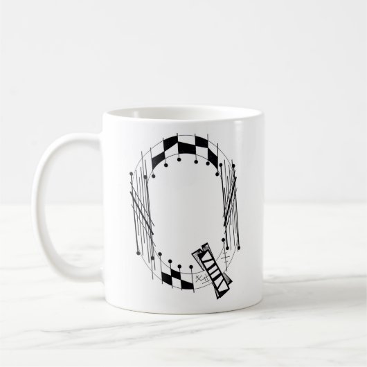 "Q" Mug de café (Gauche)