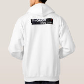 Q rabbit Orion Lines mannen hoodie (Achterkant)