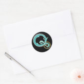 Q-Sticker Ronde Sticker (Envelop)