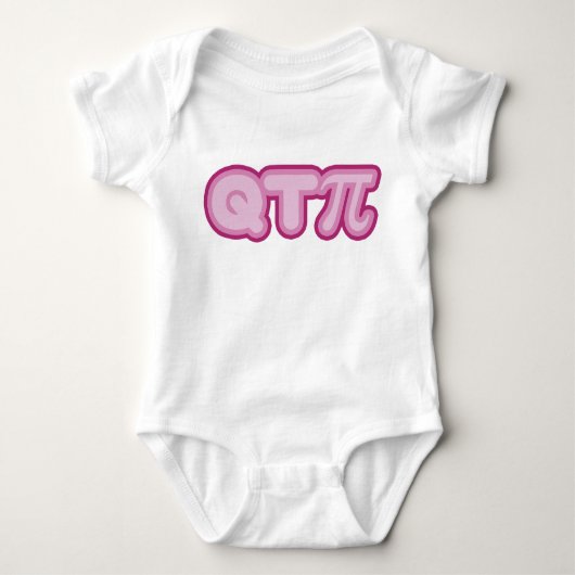 Q T Pi (pinks) Romper (Voorkant)