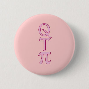 Q T Pi-producten Ronde Button 5,7 Cm