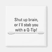 Q Tip Magnet Magneet (Voorkant)