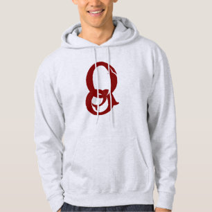 Q-vormige jas met capuchon hoodie