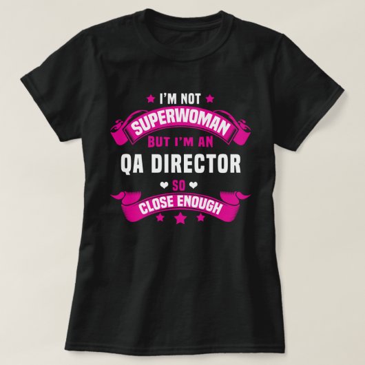 QA-DIRECTEUR T-SHIRT (Design voorkant)