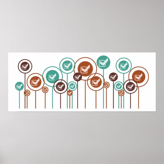 QA Engineering Daisies Poster (Voorkant)