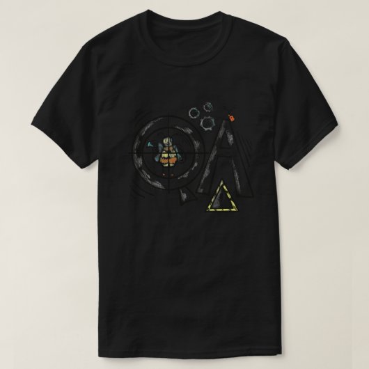QA-manier T-shirt (Design voorkant)