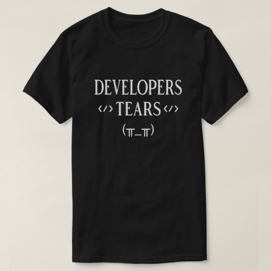 QA Quality Assurance Engineer Funny Developers Tea T-shirt (Design voorkant)