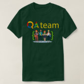 QA Team QA Engineer Quality Assurance 1 T-shirt (Design voorkant)
