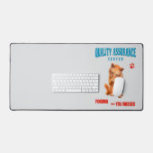 QA Tester Cat Humor (Clavier et souris)