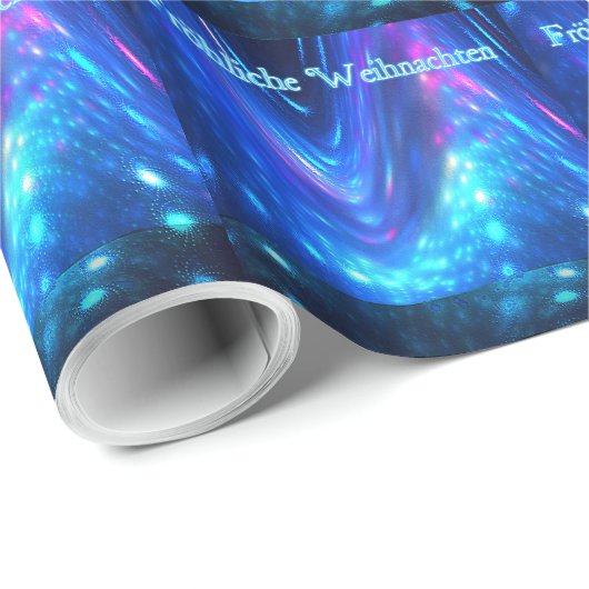 Qaanaaq - Froehliche Weihnachten Cadeaupapier (Rol Hoek)