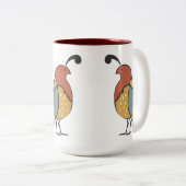 Qail Tweekleurige Koffiemok (Voorkant rechts)