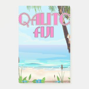 Qalito Fiji-reisposter Post-it® Notes