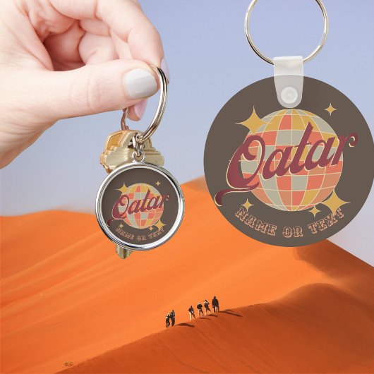 Qatar accessoire souvenir sleutelhanger