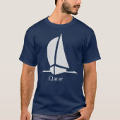 Qatar - Boot T-shirt (Voorkant)