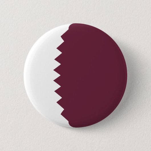 Qatar Fisheye Flag Button (Voorkant)