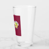 Qatar flag-Emblem Glas (Links)