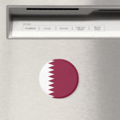Qatar Flag Magneet (Insitu (Vaatwasser))