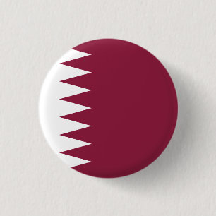 Qatar Flag Ronde Button 3,2 Cm
