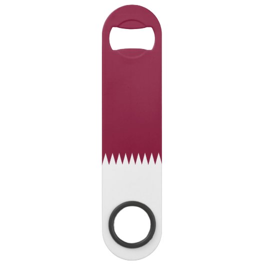Qatar Flag Speed Flessenopener (Achterkant)