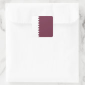 Qatar Flag Sticker (Tas)