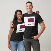 Qatar Flag T-shirt (Unisex)