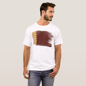 Qatar Flag T-shirt (Voorkant volledig)