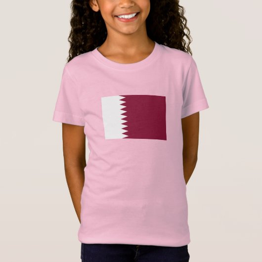 Qatar Flag T-shirt (Voorkant)