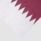Qatar Flag Tissuepapier (Detail)
