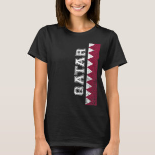 Qatar Heritage Pride National Support Qatari Flag T-shirt