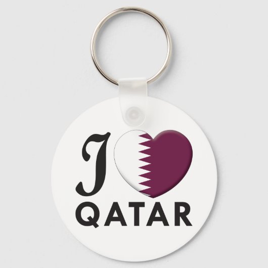 Qatar Love Sleutelhanger (Voorkant)