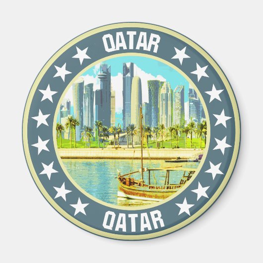 Qatar Magneet (Voorkant)