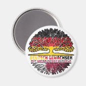 Qatar Qatarisch Deutsch Germany Baum Root Magneet (Voorkant / Achterkant)