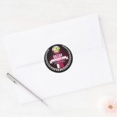 Qatar Ronde Sticker (Envelop)