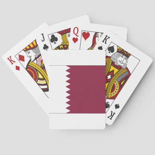 Qatar Speelkaarten (Achterkant)