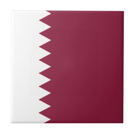 Qatar Tegeltje (Voorkant)
