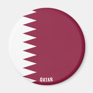 Qatar Vlag Charmante Patriottische Magneet
