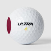 Qatar-vlag Golfballen (Logo)