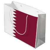 Qatar-vlag Groot Cadeauzakje (Achterkant Gekanteld)