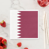 Qatar-vlag Servet (Insitu)
