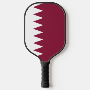Qatar-vlaggen van wapens pickleball paddle