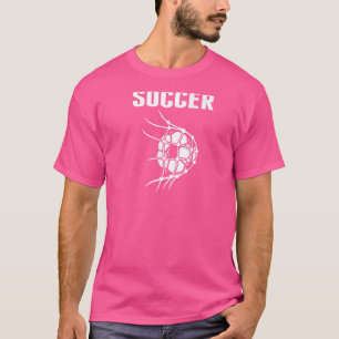 Qatar-Voetbal in netto-doel-Qatarese Football T-shirt